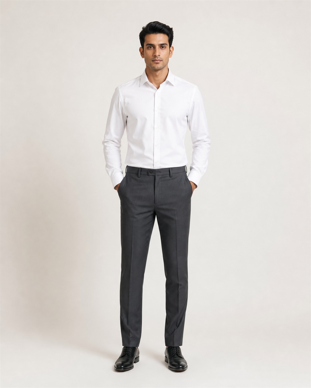 Men's Essential Plain Cotton Shirt — 12 Colours