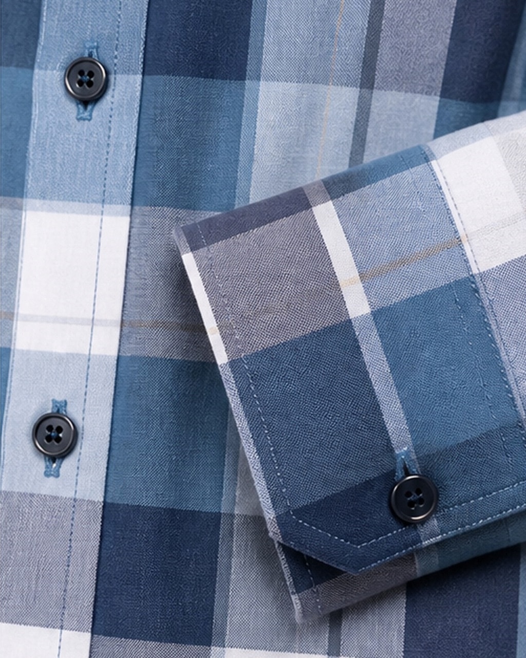 Chic Checks Shirt – Export Quality Fashion and Comfort Combined detail view