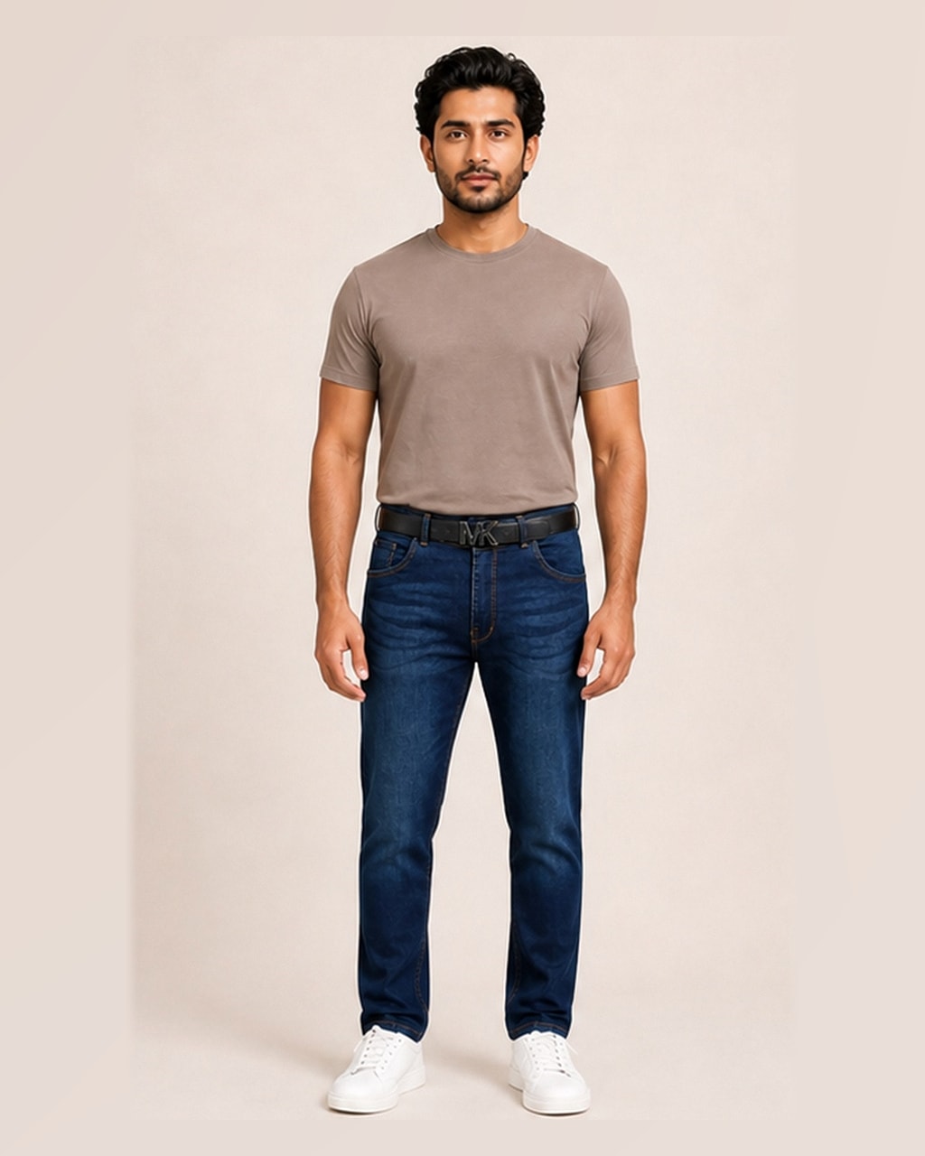 FlexFit Dark Blue Denim Jeans – Ultimate Style Upgrade!