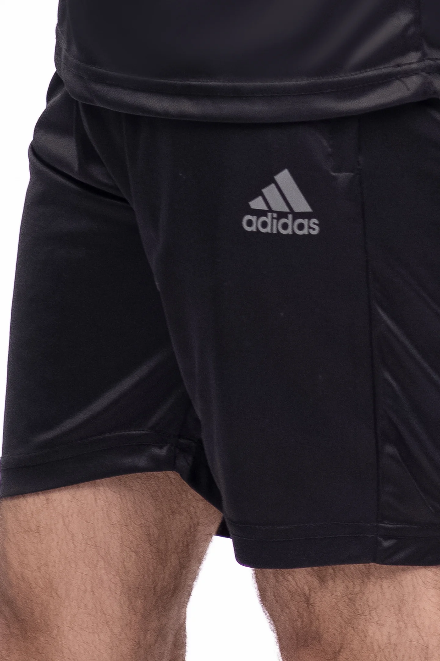 Reflective Logo Round Neck Black Tracksuit - Image 5