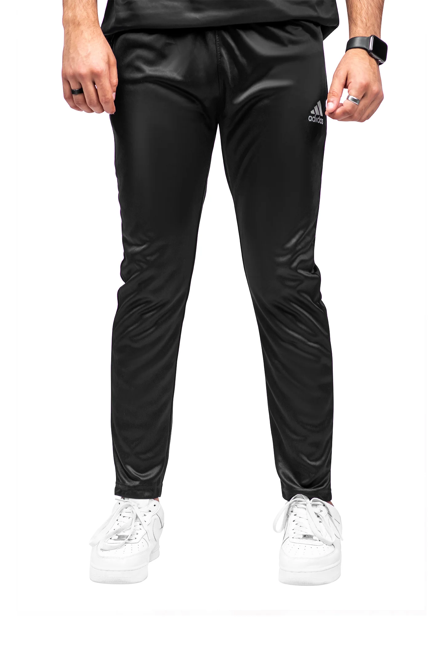 Reflector Logo Men Sports Black Trouser - Sporty Style, Unmatched Performance - Image 2