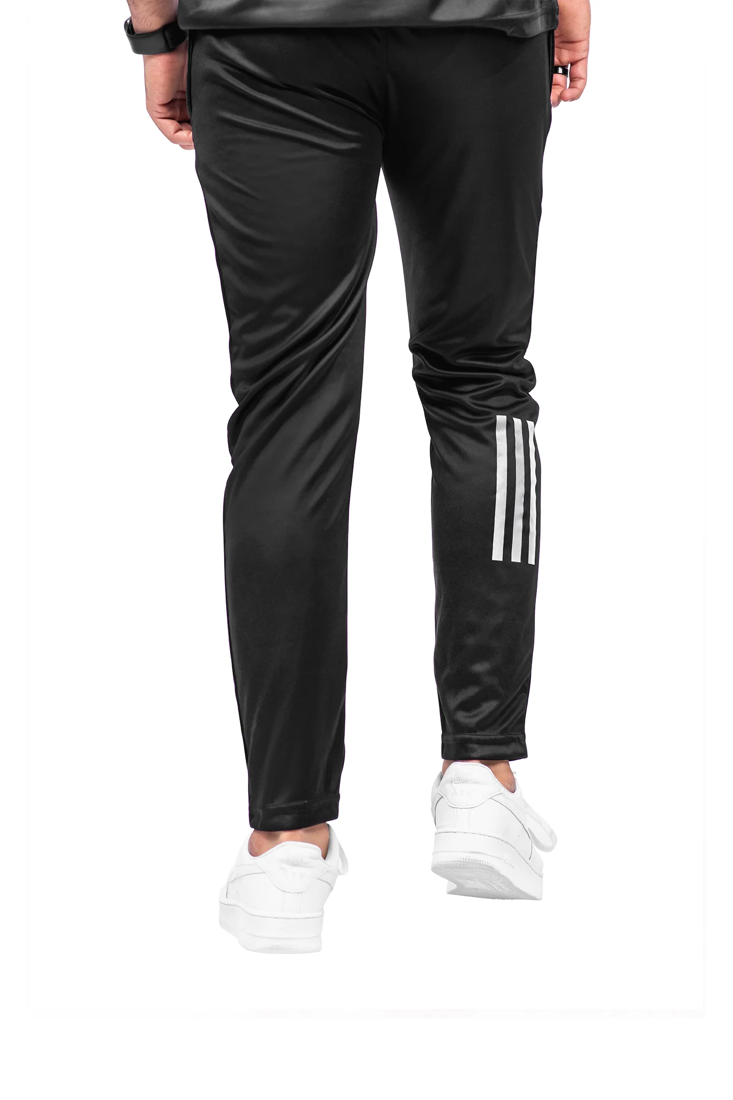 Reflector Logo Men Sports Black Trouser - Sporty Style, Unmatched Performance - Image 3