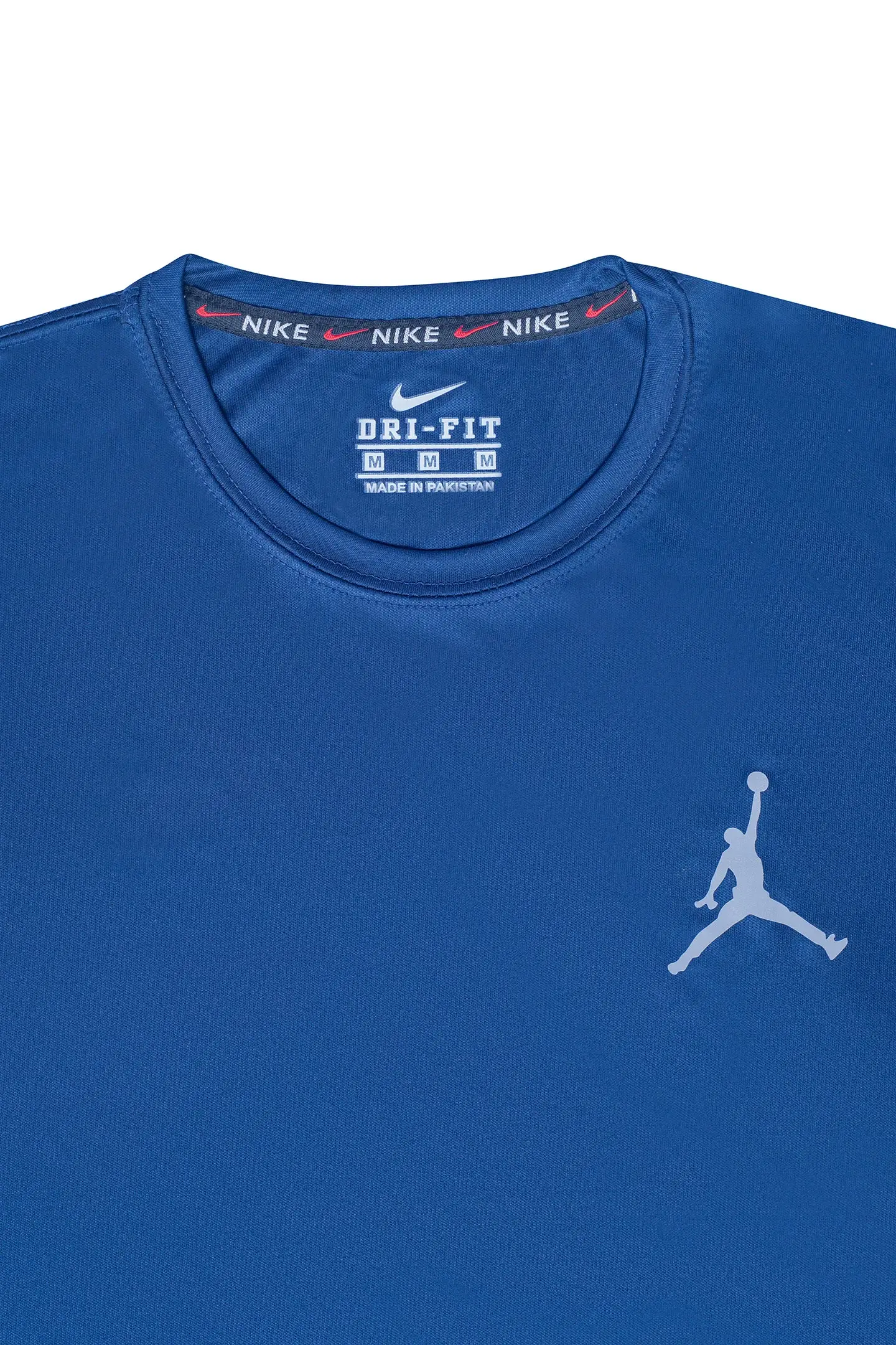 Reflective Logo Blue Dry Fit Tee - Image 2