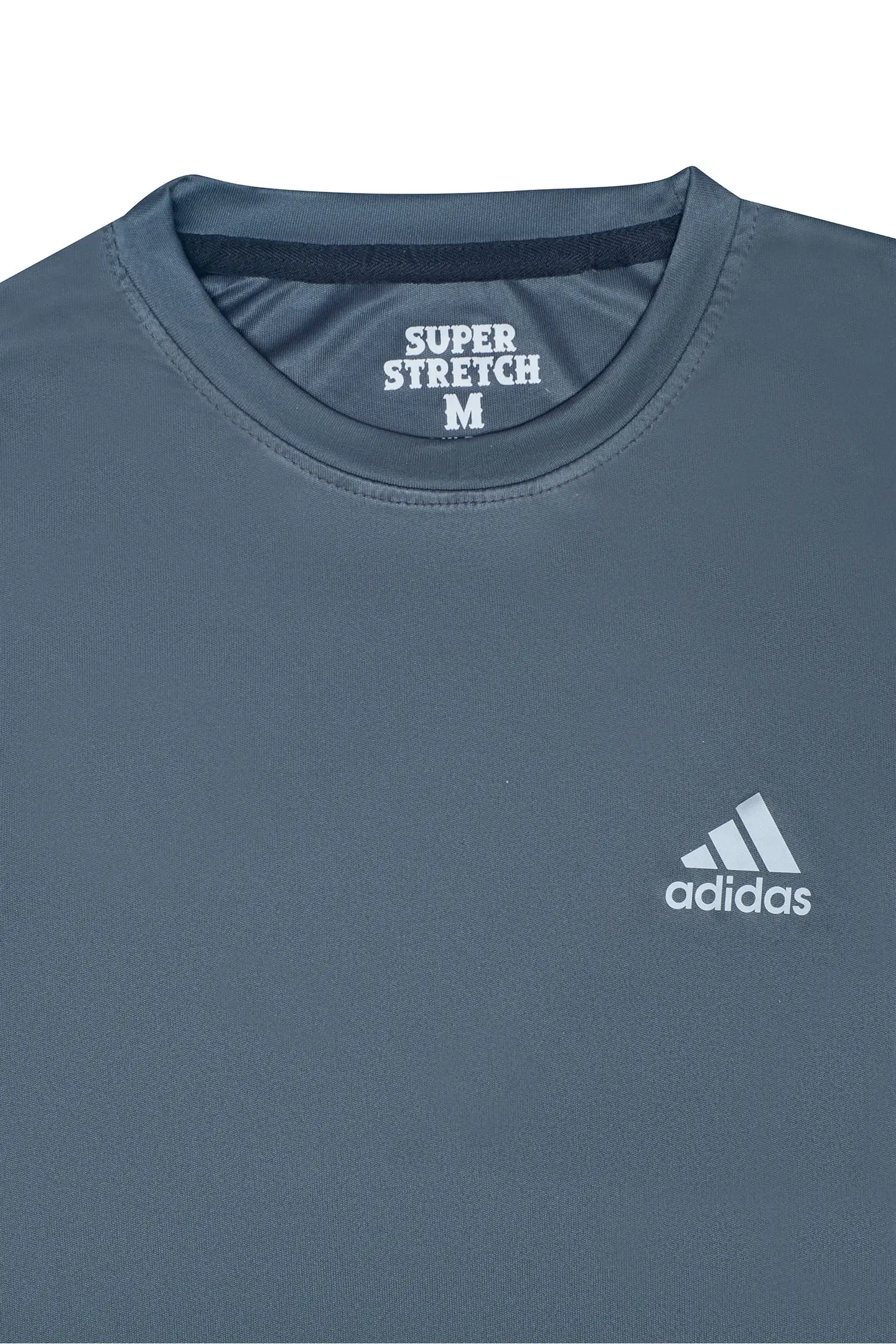 Reflective Logo Round Neck Dark Gray Tracksuit - Image 2