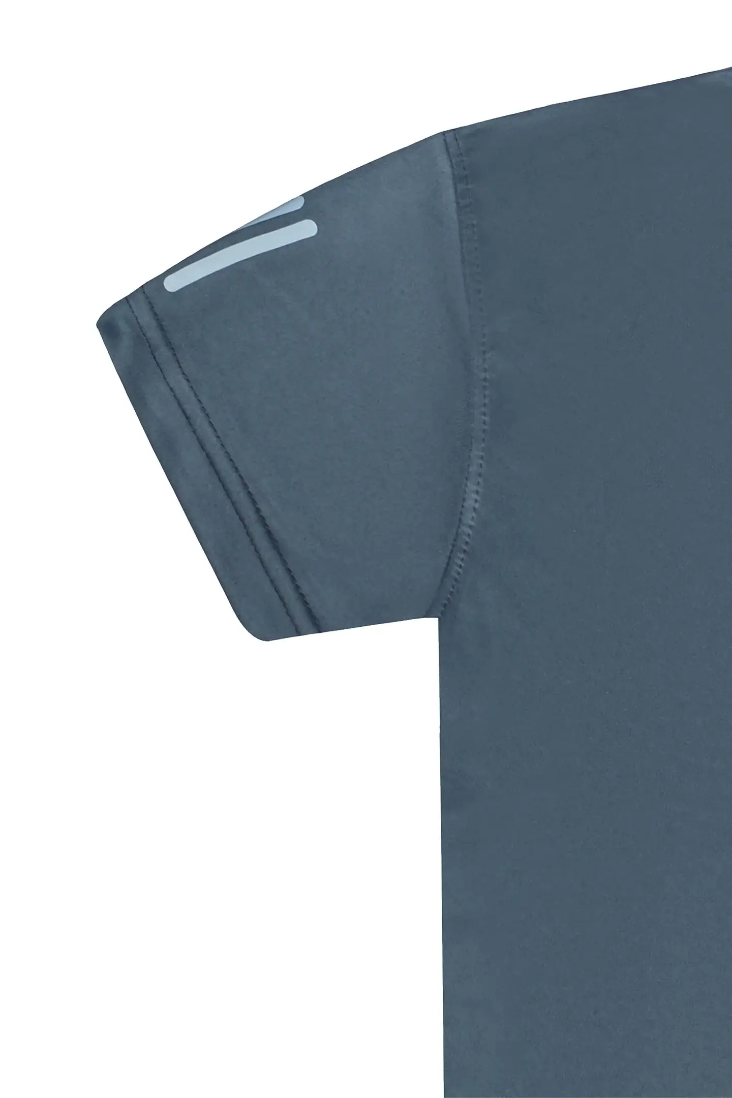 Reflective Logo Round Neck Dark Gray Tracksuit - Image 3